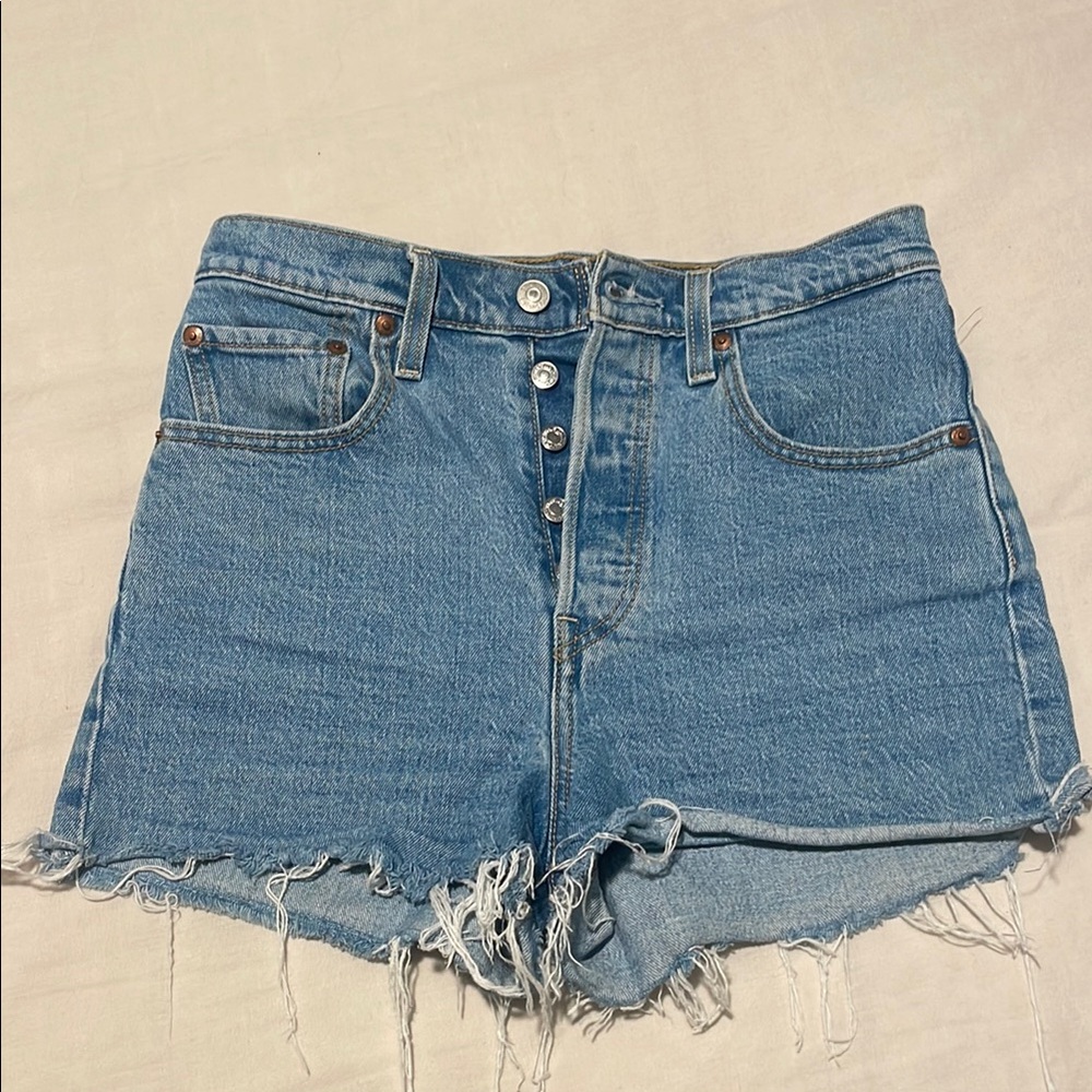 Levi’s Blue Denim Women's Shorts